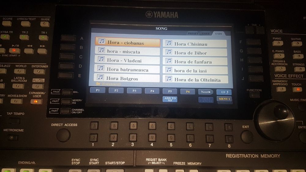 Yamaha PSR S 775 , sau schimb cu SX 700, 900