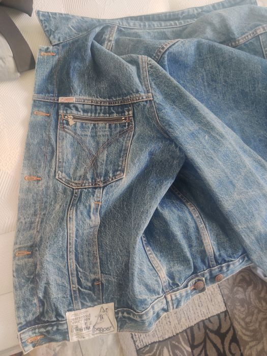 Vând geaca de blugi Pepper Jeans originala bărbați  mărimea m