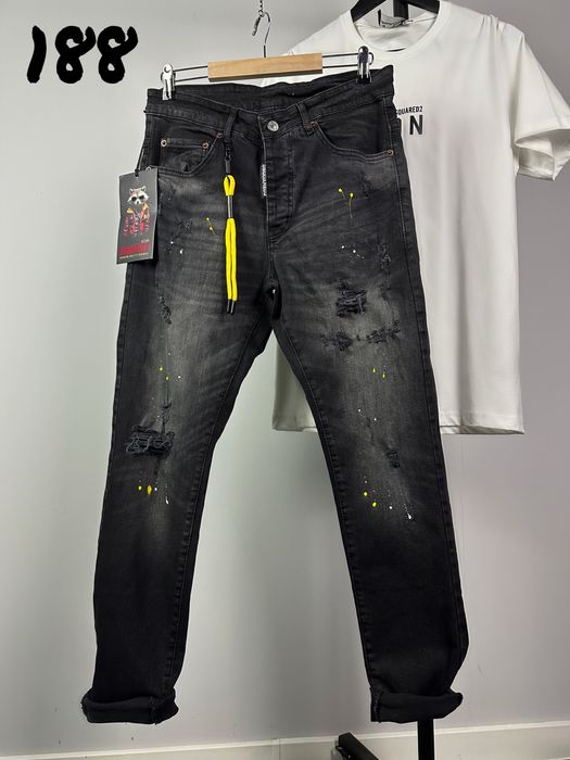 Dsqured мъжки черни дънки 6 модела