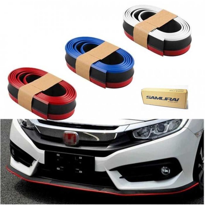 Гумен лип спойлер SAMURAI за брони - 3 цвята.