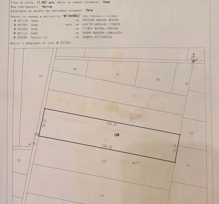 Продава се Парцел в Пловдив, Център - 25200 кв.м за 4 €/кв.м - Снимка #3