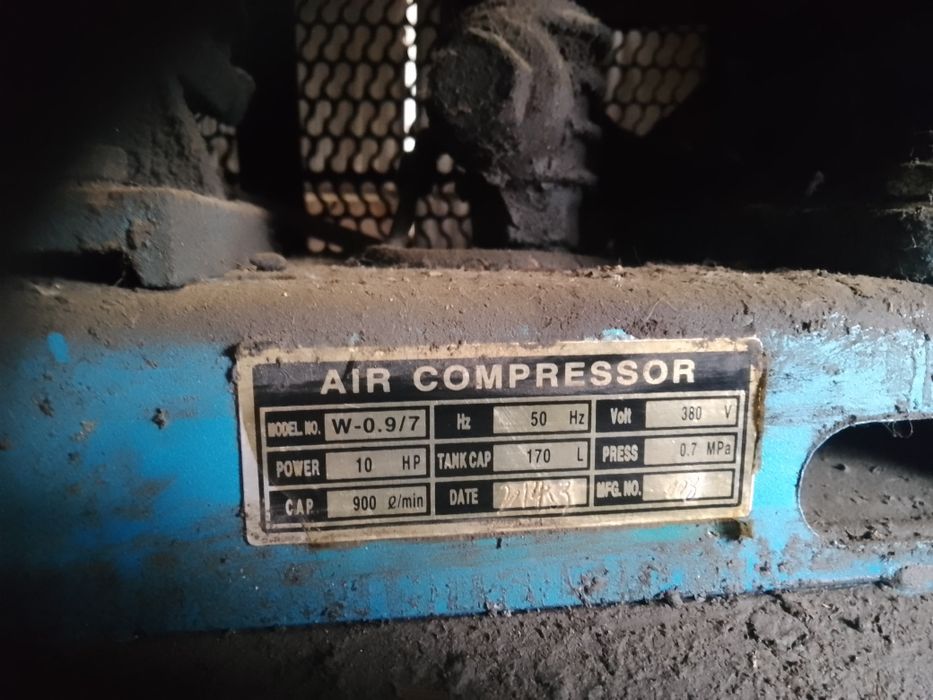 Компрессор с пескострой