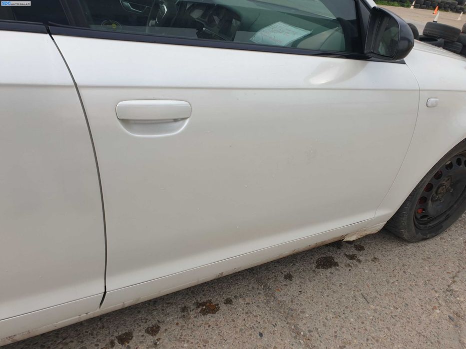 Usa Usi Portiera Portiere Dreapta Fata Dezechipata Audi A6 C6 2004 - 2011 Culoare Colant Alb [K9766]