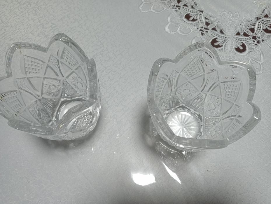 Вазы хрустальные