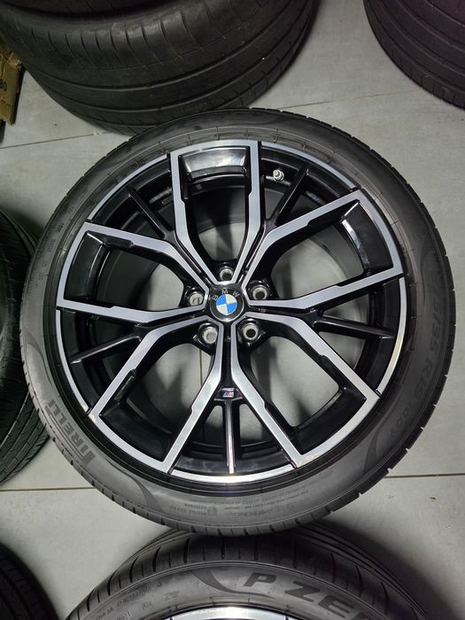 Set 4 roti  Bmw 845m Y-spoke , seria 5 , g30, seria 7 , seria 8 , originale r19