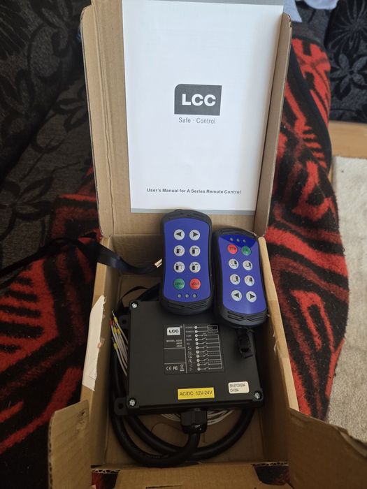 Telecomanda 6 butoane  lift, troliu forestier.