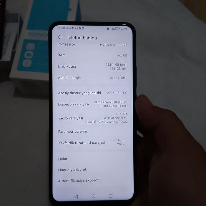 Honor 9x Turbo Ultra