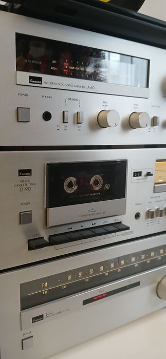 Amplificator A60 si Tuner T 60 Sansui
