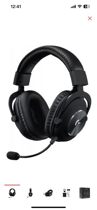 наушник игровой logitech