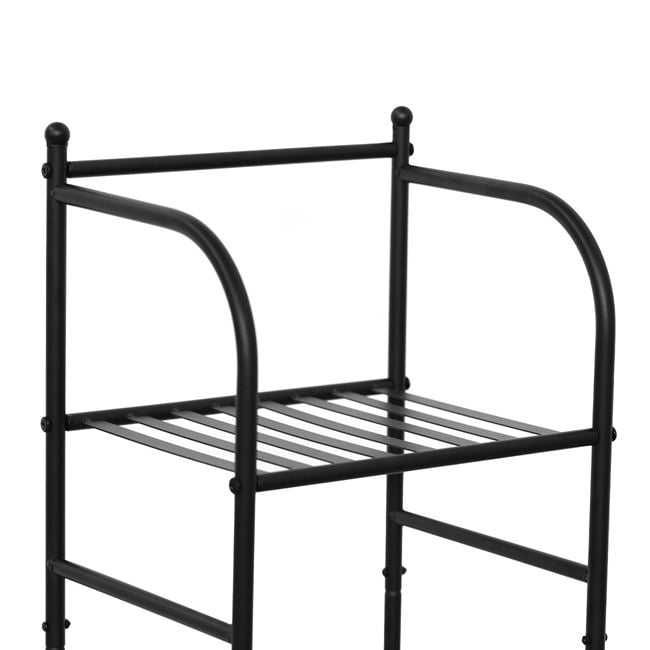 Метална етажерка-33.5x27.5x116 см.