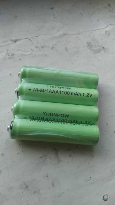 Аккумуляторы мизинчиковые ААА новые