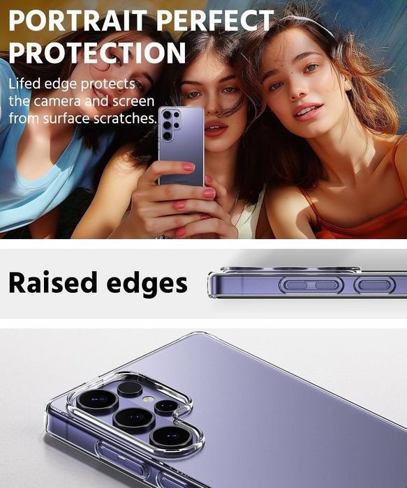 Прозрачен кейс space case за samsung galaxy s26 ultra
