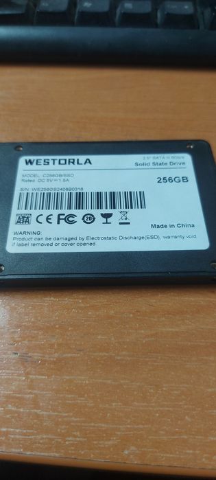Жёсткий диск Ssd 256 гигов