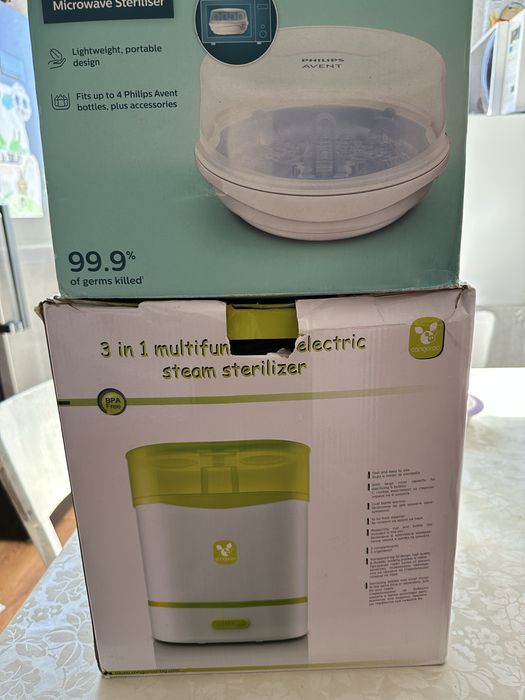 Два стерлизатора за шишета