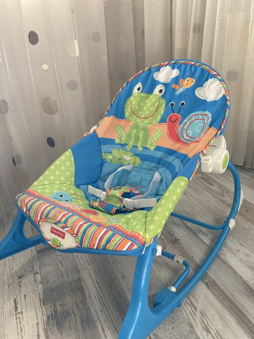 Бебешки шезлонг 3 в 1 Fisher price