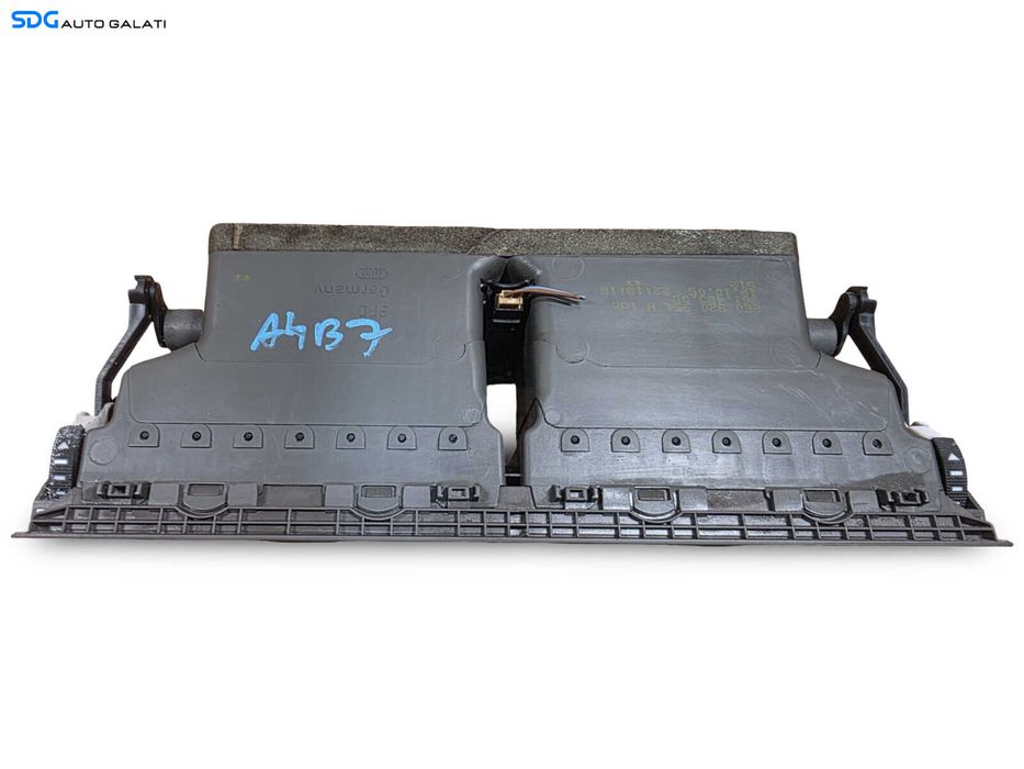 Gura Grila Aer Aerisire Ventilatie Bord Centrala Crem Maro Audi A4 B6 2001 - 2005 Cod 8E0820951H [D0745]