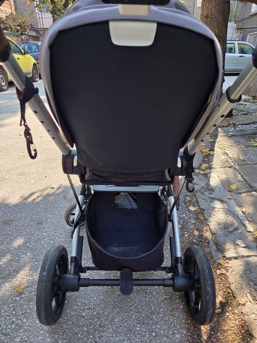 Бебешка количка Cybex Balios S Lux, сребристо шаси
