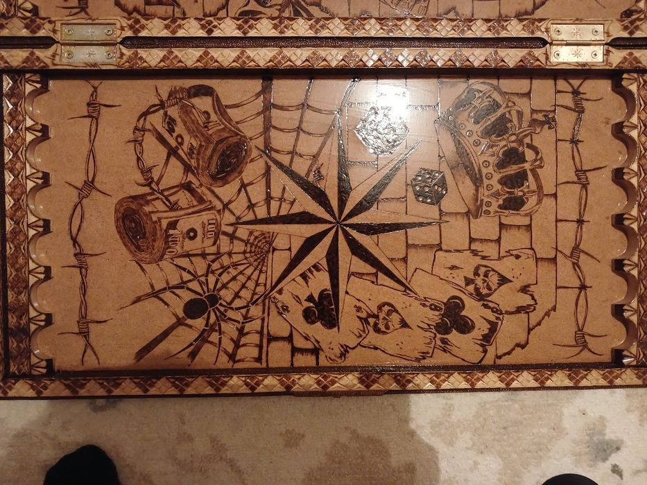 Продам нарды ручная работа