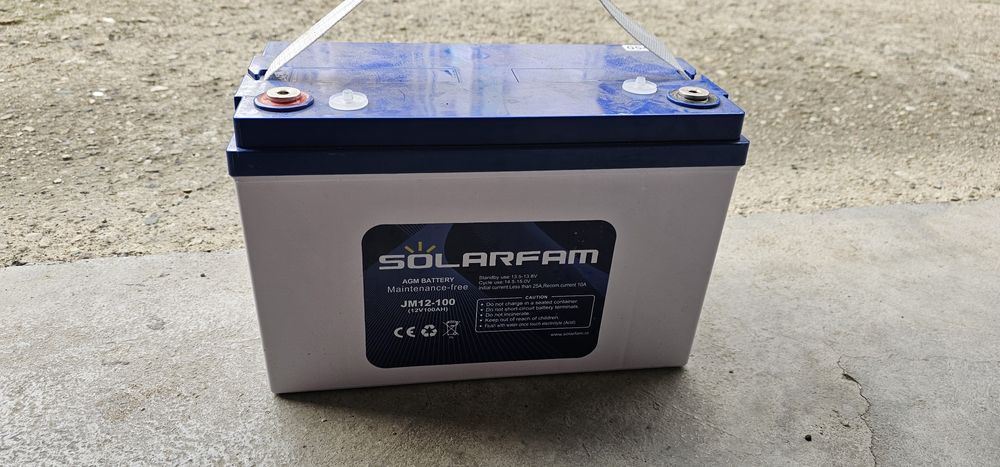 Гелов Акумулатор 100Ah Solarfam