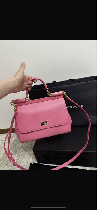 Сумка розовая Dolce Gabbana