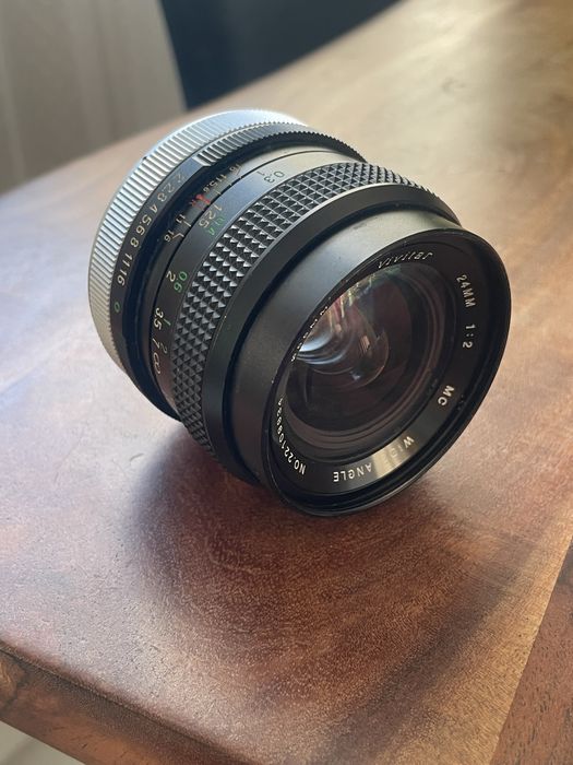 Vivitar MC Wide Angle 24mm f/2 – Canon FD – Made in Japan