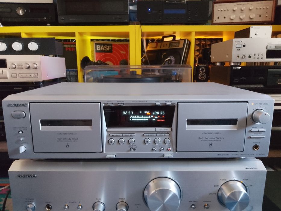 Casetofon Dublu  Deck Sony TC-WE 475 cu telecomanda