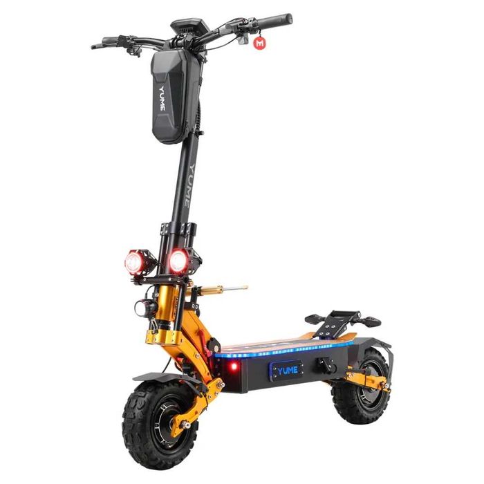 Електрическа тротинетка YUME X11+ – 6000W 60V 27Ah 80 км/ч ДО 90 КМ ПРОБЕГ