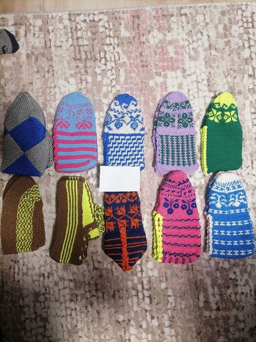 Ръчно плетени терлици 36, 38, 39, 40