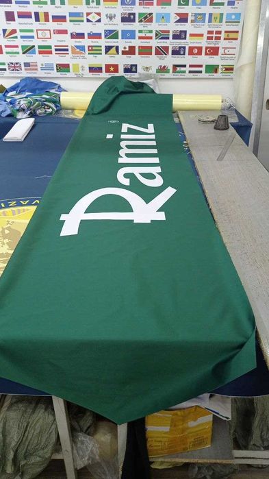 Barxat, gabardin va plashevka matriallarga  sublimatsiya pechat'