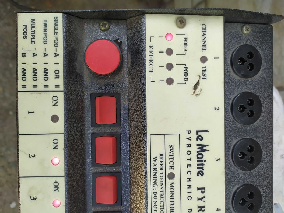 Управление за пиротехника Le Matre 6-24 .Заря , фойерверки .