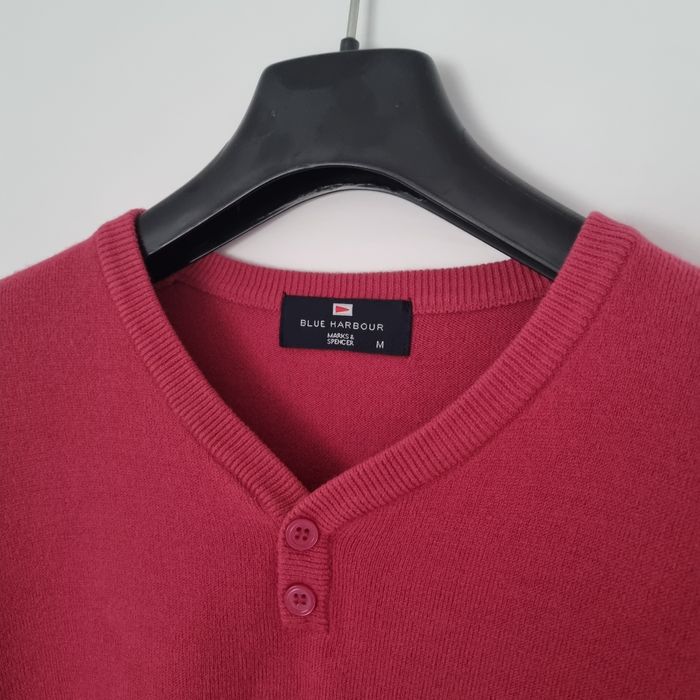 Pulover bărbați Marks&Spencer M roz-zmeură