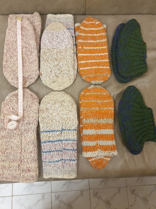 Ръчно плетени чорапи/терлици