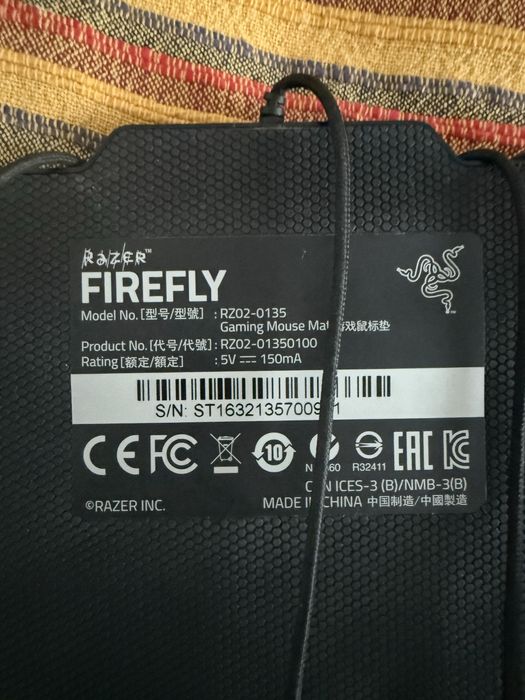 mosepad razer firefly