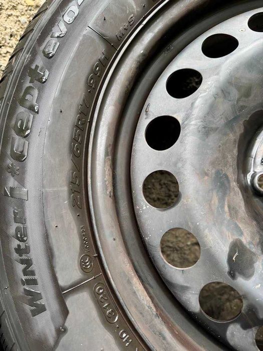 17 цола ламаринени джанти WV  с гуми