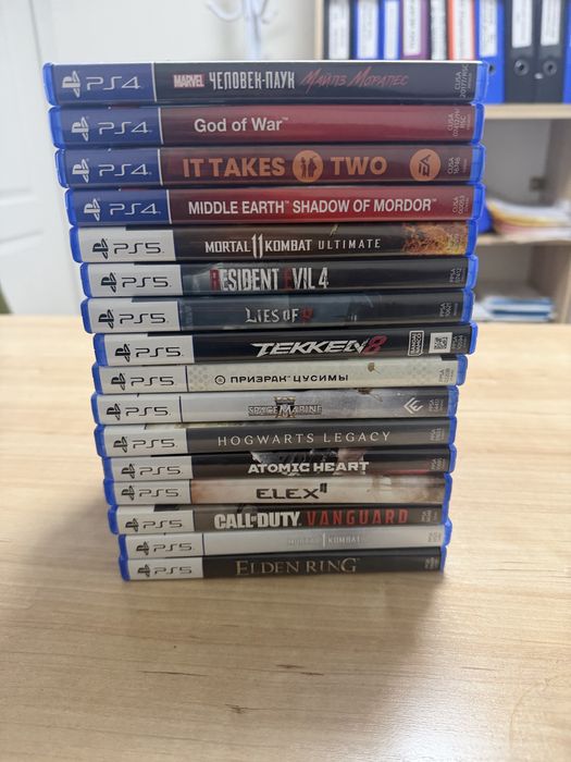 Игры на дисках для PS4 и 5