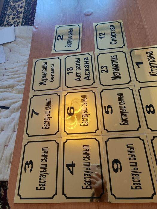 Плоттерная резка , таблички , стенды ,  аншлаг