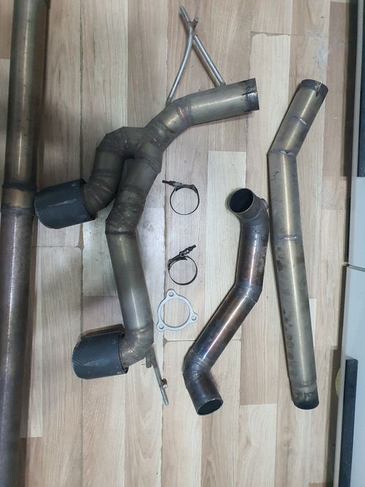 Vand evacuare Megane 2 rs full inox 63 MM