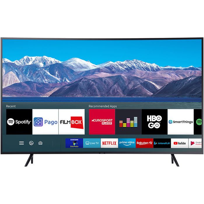 TV Samsung  smart curbat 165 cm 4K telecomanda smart