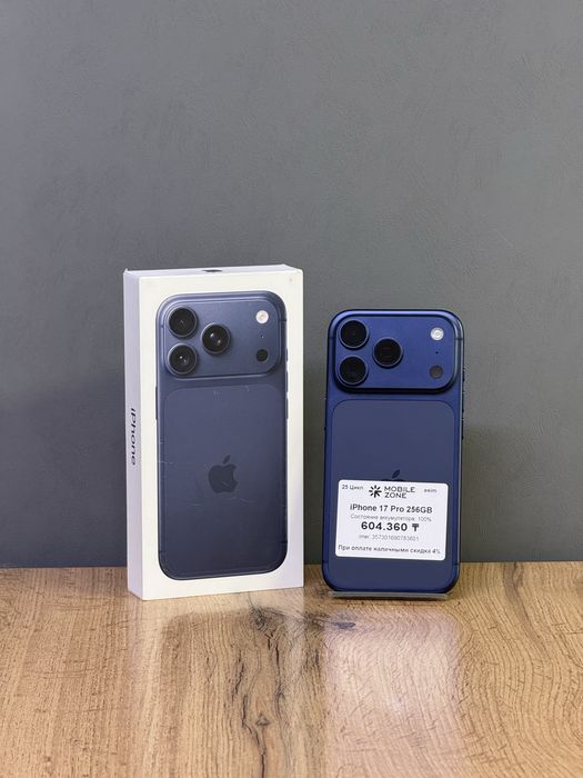 iPhone 17 Pro 256 GB 100% 25-цикл | Mobile Zone