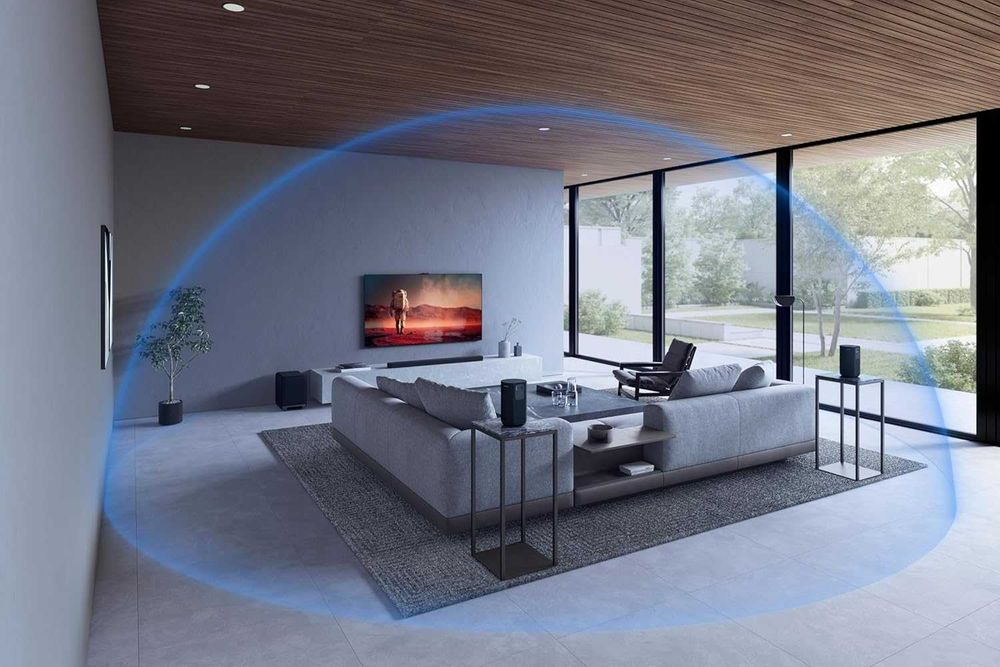 ПРОМО Нова 2г Гаранция Саундбар Soundbar Система SONY HT-A9000 BRAVIA THEATRE BAR 9 HTA9000, 585W Dolby Atmos 360 Spatial Sound Mapping, Bluetooth 5.2