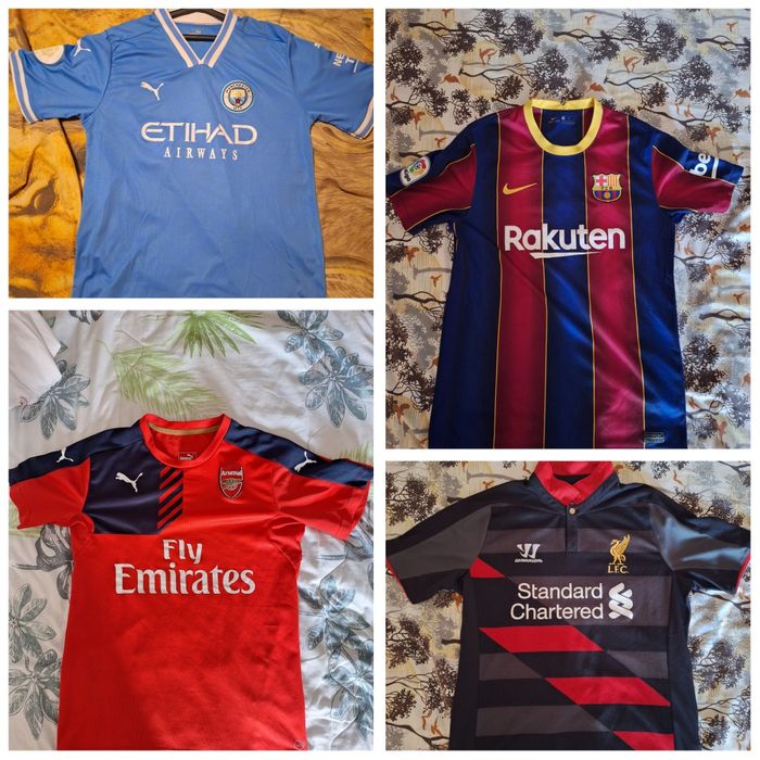 Футболни тениски и блузи