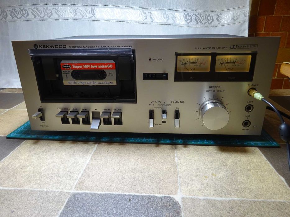Casetofon /deck audio vintage Kenwood KX-530