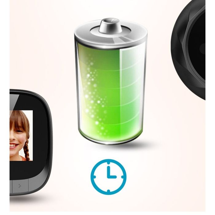 Видеоглазок 2.4 дюйм, глазок, дверьной глазок, Smart Visual Doorball