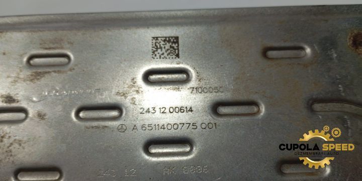 Racitor gaze EGR 2.2 CDI Euro 5 A6511400775 Mercedes-Benz Vito W639 [