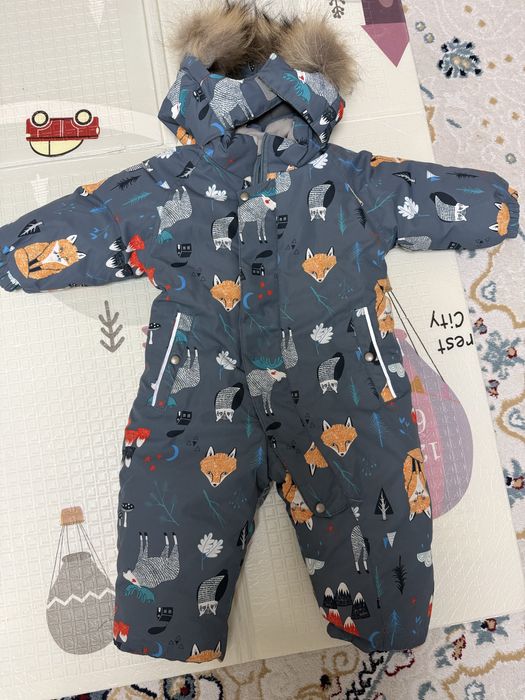 Красивый зимний комбинезон
