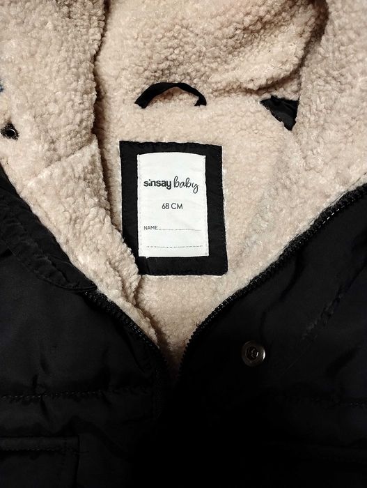Бебешко зимно яке Sinsay 68см