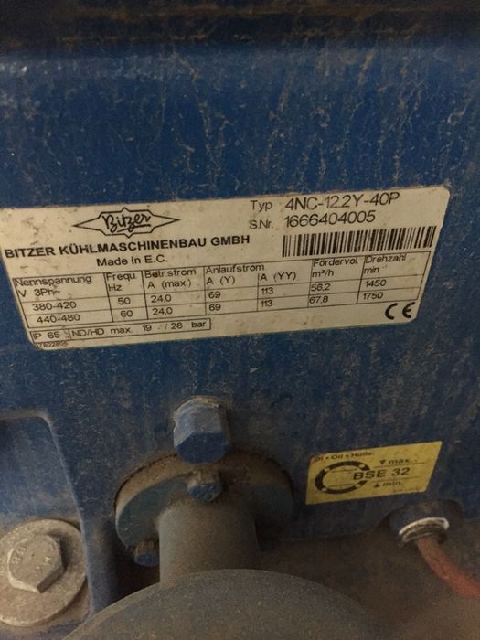 Compresor Frigorific Bitzer (Copeland,Tecumseh,Embraco,Cubigel)