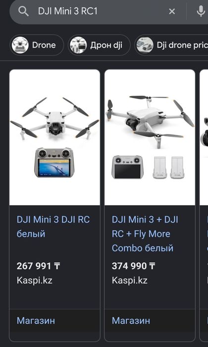 DJI Mini 3 с RC контроллером (идеал)