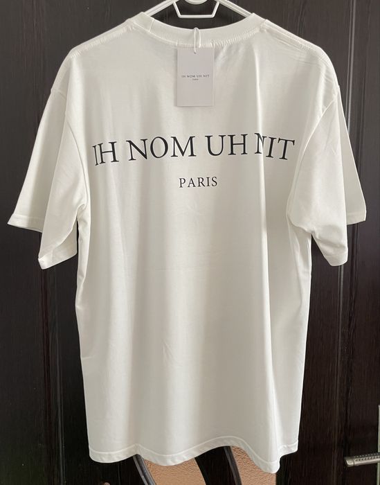 Tricou de barbati ih nom uh nit alb