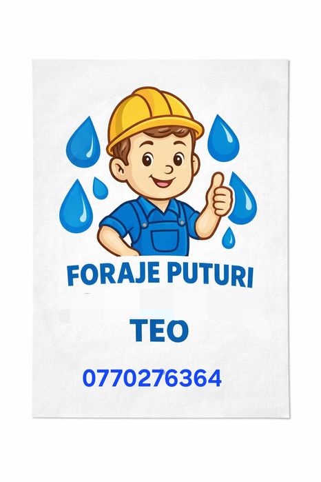 Foraje puturi, decolmatari si adanciri